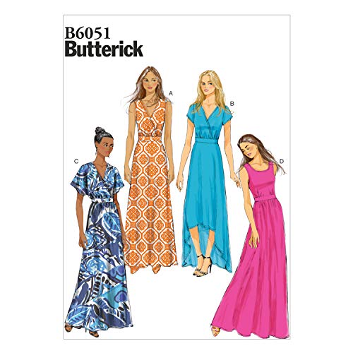 BUTTERICK PATTERNS B6051 Misses' Dress Sewing Template, Size F5 (16-18-20-22-24) BUTTERICK PATTERNS B6051 Misses' Dress Sewing Template, Size F5 (16-18-20-22-24) von Butterick