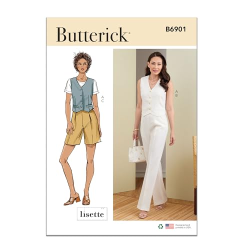 Butterick B6901F5 Damen Sportbekleidung F5 (16-18-20-22-24) von Butterick