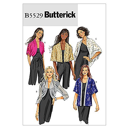 Butterick BTK 5529 Y (XS-M) B5529 Schnittmuster zum Nähen, Elegant, Extravagant, Modisch von Butterick
