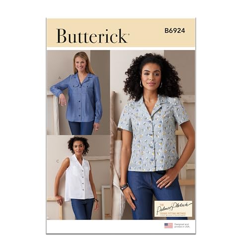 Butterick Palmer/Pletsch B6924B5 Damen-Shirts von Palmer/Pletsch B5(36-38-40) von Butterick
