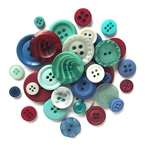 Buttons Galore BB94 Winterwunderland, Kunststoff, Winter Wonderland, 8 oz von Buttons Galore
