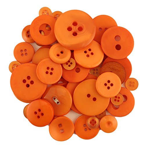 Buttons Galore Handgefärbte Knöpfe, 146 ml, Orange Buttons Galore Handgefärbte Knöpfe, 146 ml, Orange von Buttons Galore