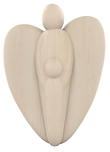 Handschmeichler - Ich Passe Immer auf Dich auf. Kleiner Begleiter aus Holz, Schutzengel, der EIN Kind umarmt, Talisman im Format 4,8 x 3,6 cm Handschmeichler - Ich Passe Immer auf Dich auf. Kleiner Begleiter aus Holz, Schutzengel, der EIN Kind umarmt, Talisman im Format 4,8 x 3,6 cm von Butzon & Bercker