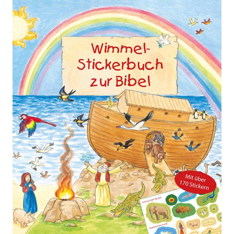 Wimmel-Stickerbuch Zur Bibel - Reinhard Abeln, Melissa Schirmer, Geheftet von Butzon & Bercker