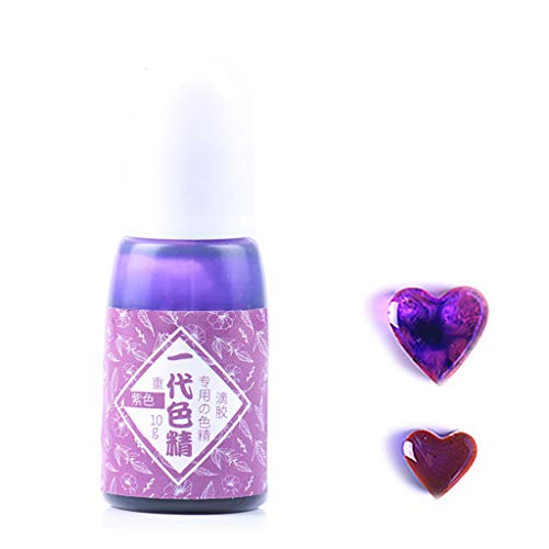 Buwei UV-Harzpigment DIY Epoxidharz Crafts 20 Farben Hochkonzentrierter Farbstoffschmuck Herstellung von Tintenmalerei Effekt Ergebnisse Transparente Werkzeuge Buwei UV-Harzpigment DIY Epoxidharz Crafts 20 Farben Hochkonzentrierter Farbstoffschmuck Herstellung von Tintenmalerei Effekt Ergebnisse Transparente Werkzeuge von Buwei