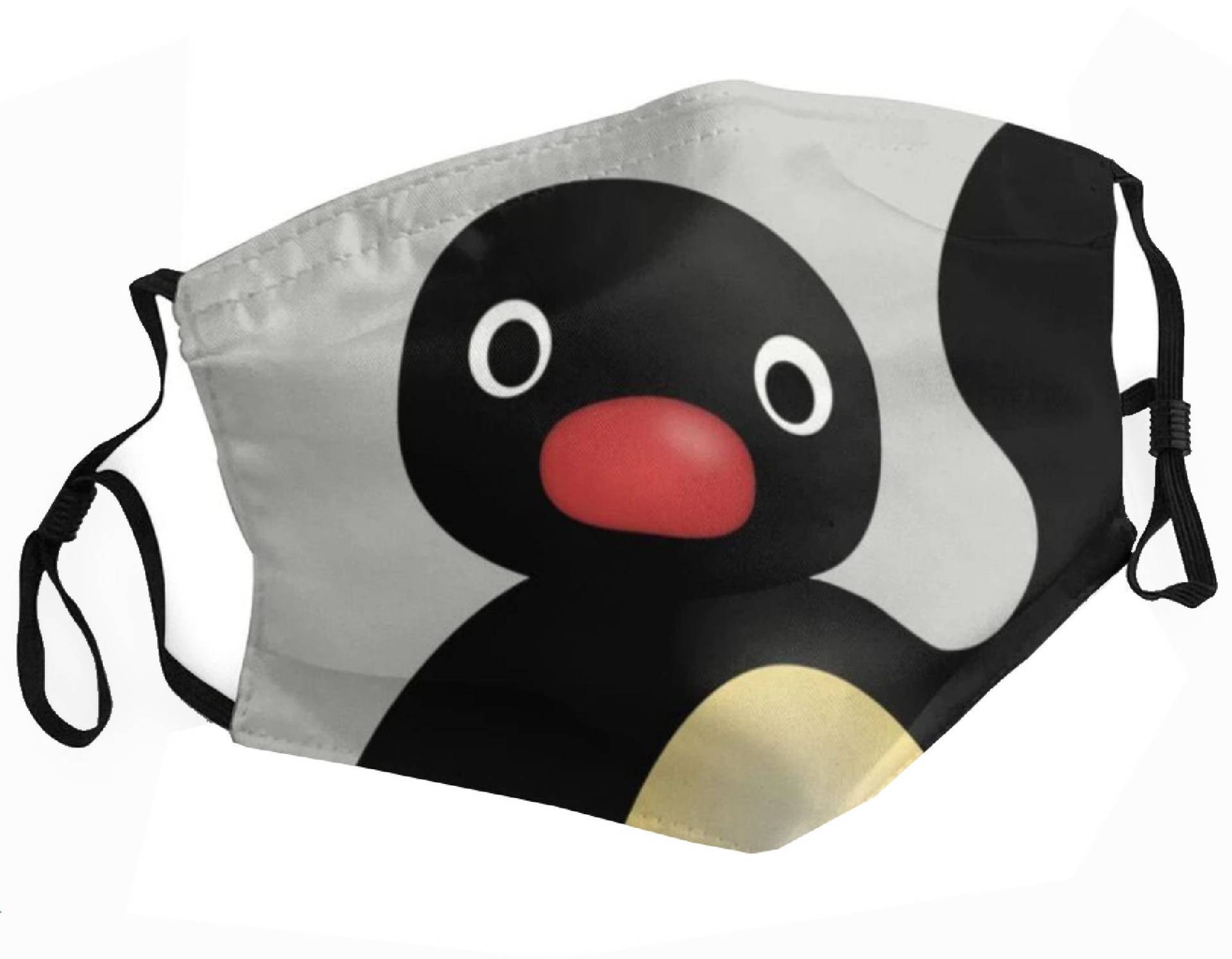 Pinguin Gesichtsmaske Erwachsene Verstellbar Süßes Lustiges Geschenk Für Ihn Sie Kostenlos Uk Postage Grau Schwarz von BuyGiftPresents