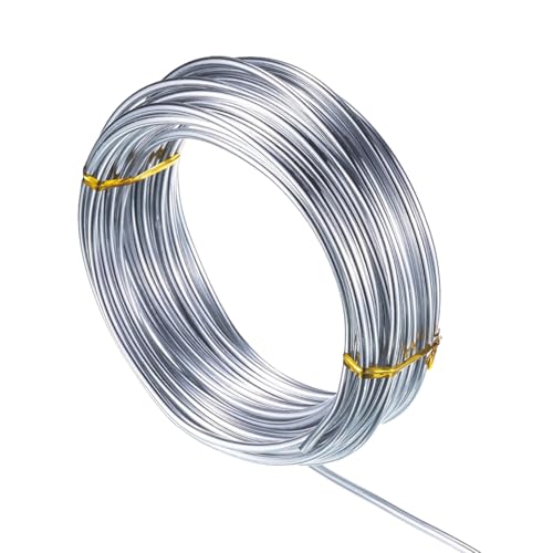 Basteldraht Weicher Aluminiumdraht Draht Zum Basteln Aluminiumdraht Bindedraht Modellierdraht Schmuckdraht Für Schmuckherstellung Silberdraht Zum Basteln Für Blumenbasteln Und Drahtweben Basteldraht Weicher Aluminiumdraht Draht Zum Basteln Aluminiumdraht Bindedraht Modellierdraht Schmuckdraht Für Schmuckherstellung Silberdraht Zum Basteln Für Blumenbasteln Und Drahtweben von Bvizyelck