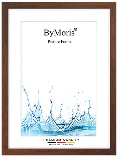 ByMoris Bilderrahmen nach Maß 20 x 30 cm in Wenge mit Antireflex-Acrylglas, Poster Puzzle Portrait Foto Holz Rahmen ByMoris Bilderrahmen nach Maß 20 x 30 cm in Wenge mit Antireflex-Acrylglas, Poster Puzzle Portrait Foto Holz Rahmen von ByMoris