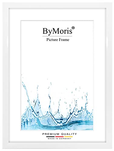 ByMoris Bilderrahmen nach Maß 25 x 60 cm in Weiss Hochglanz mit Antireflex-Acrylglas, Poster Puzzle Portrait Foto Holz Rahmen ByMoris Bilderrahmen nach Maß 25 x 60 cm in Weiss Hochglanz mit Antireflex-Acrylglas, Poster Puzzle Portrait Foto Holz Rahmen von ByMoris