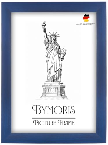 ByMoris Dunkelblau Holz Bilderrahmen 43 x 61 cm Bildmaß | Größen wählbar | Posterrahmen, Fotorahmen, Puzzle Rahmen, Maßanfertigung | Für Fotos, Collagen ByMoris Dunkelblau Holz Bilderrahmen 43 x 61 cm Bildmaß | Größen wählbar | Posterrahmen, Fotorahmen, Puzzle Rahmen, Maßanfertigung | Für Fotos, Collagen von ByMoris