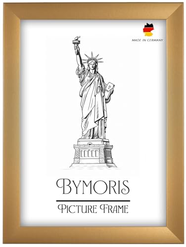 ByMoris Gold-schlicht Holz Bilderrahmen 70 x 140 cm Bildmaß | Größen wählbar | Posterrahmen, Fotorahmen, Puzzle Rahmen, Maßanfertigung | Für Fotos, Collagen ByMoris Gold-schlicht Holz Bilderrahmen 70 x 140 cm Bildmaß | Größen wählbar | Posterrahmen, Fotorahmen, Puzzle Rahmen, Maßanfertigung | Für Fotos, Collagen von ByMoris