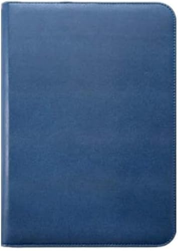 ByNGSDCC Portfolio-Ordner Konferenzmappe A4, A4-Multifunktionsmappe, Reißverschlusstasche, Business-Aktentasche, Verwaltungs- und Geschäftsdokumentenorganisationstaschen for die Büroarbeit(Blue) von ByNGSDCC