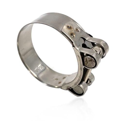 ByNGSDCC Schlauchschellen Klemmringe, 14 Größen Edelstahl Die Klemme Kreisförmige Luft-Wasser-Rohr-Kraftstoffschlauch-Clips von Wasserrohr-Befestigungsklemmen,、(32mm 35mm) von ByNGSDCC
