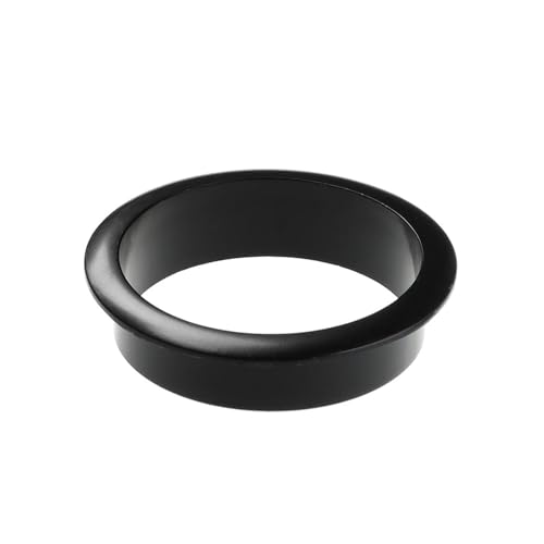 ByNGSDCC Tischdurchführung 10 Stück Zinklegierung Kabeltüllen for Computertisch, Drahtlochabdeckung, Schrank-Entlüftungsloch, Dekor, Möbelbeschläge(Black,50mm) von ByNGSDCC