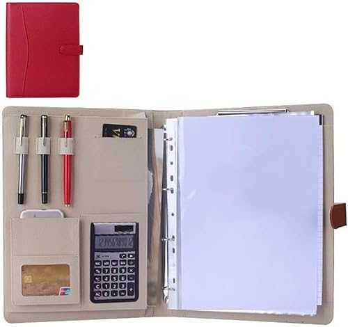 Portfolio-Ordner Konferenzmappe, A4, Business-Portfolio, Bücherregal, geeignet for professionelle Organizer, Geschenke for College-Jobs und Vorstellungsgespräche for Männer und Frauen, Taschen for die Portfolio-Ordner Konferenzmappe, A4, Business-Portfolio, Bücherregal, geeignet for professionelle Organizer, Geschenke for College-Jobs und Vorstellungsgespräche for Männer und Frauen, Taschen for die von ByNGSDCC