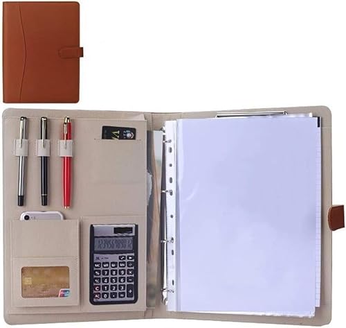 Portfolio-Ordner Konferenzmappe, A4, Business-Portfolio, Bücherregal, geeignet for professionelle Organizer, Geschenke for College-Jobs und Vorstellungsgespräche for Männer und Frauen, Taschen for die Portfolio-Ordner Konferenzmappe, A4, Business-Portfolio, Bücherregal, geeignet for professionelle Organizer, Geschenke for College-Jobs und Vorstellungsgespräche for Männer und Frauen, Taschen for die von ByNGSDCC