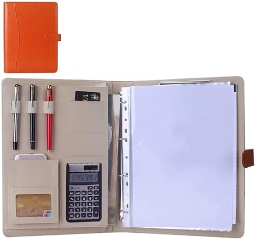 Portfolio-Ordner Konferenzmappe, A4, Business-Portfolio, Bücherregal, geeignet for professionelle Organizer, Geschenke for College-Jobs und Vorstellungsgespräche for Männer und Frauen, Taschen for die Portfolio-Ordner Konferenzmappe, A4, Business-Portfolio, Bücherregal, geeignet for professionelle Organizer, Geschenke for College-Jobs und Vorstellungsgespräche for Männer und Frauen, Taschen for die von ByNGSDCC