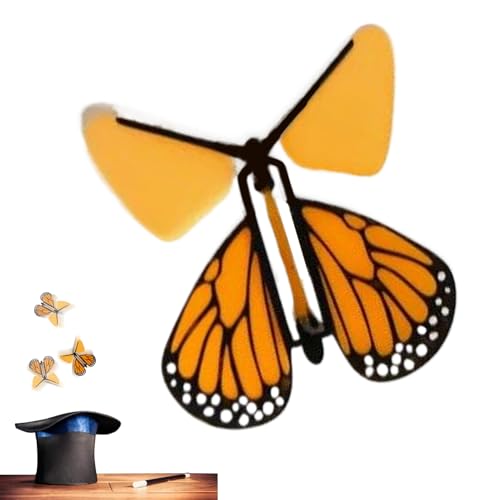 Fliegende Schmetterlinge, Fliegende Schmetterlingskarte, Magisches Schmetterlingsspielzeug, Leicht Zu Wickeln Und Wiederverwenden Kann Es Lang Nicht Einfach Zu Brechen, Um 8 Cm Für Kleinkind Zu Breche Fliegende Schmetterlinge, Fliegende Schmetterlingskarte, Magisches Schmetterlingsspielzeug, Leicht Zu Wickeln Und Wiederverwenden Kann Es Lang Nicht Einfach Zu Brechen, Um 8 Cm Für Kleinkind Zu Breche von Byeaon