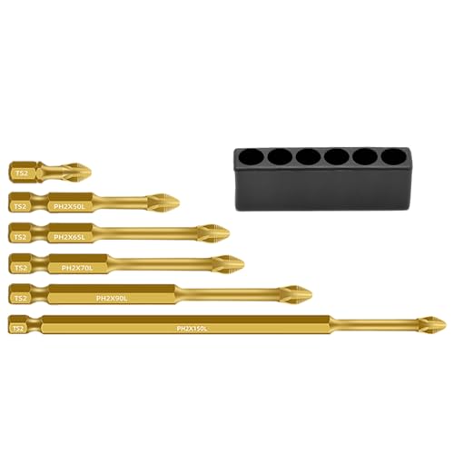 Hochmagnetischer Schraubendreherbohrer, Schraubendreherbit, hochpräzise Spitze, verbesserter Griff und Sicherheit, langfristiger Gebrauch, 25 mm, für elektrische Bohrer, manuelle Treiber, Hochmagnetischer Schraubendreherbohrer, Schraubendreherbit, hochpräzise Spitze, verbesserter Griff und Sicherheit, langfristiger Gebrauch, 25 mm, für elektrische Bohrer, manuelle Treiber, von Byeaon