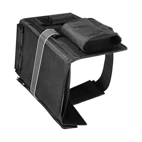 Pilot -Kneeboard, leichtes Design, Nylon, Reversible Pilot Kneeboard, Black Classic Aviation -Zwischenablage mit Stifthalter, Mehrzweckanwendung für Arbeitstraining -Pendelverkehrsnavigationsbootte No von Byeaon