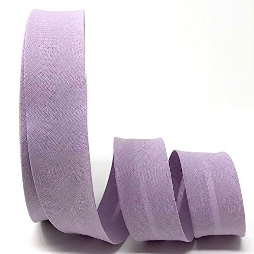 byetsa lila 30 mm Polycotton Schrägband auf einer 25 m Rolle von Byetsa