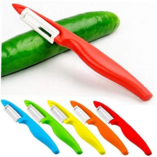 Byfri Keramik-Handbuch Zesters Gemüse Kartoffelschäler Gemüseschneider Obst Melone Planer Reiben Küchenhelfer Werkzeuge (zufällige Farbe) von Byfri