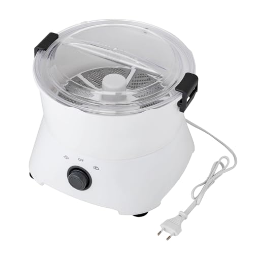 Kartoffelschäler Elektrisch 85 Watt Kartoffelschälmaschine Elektrischer Kartoffel-Schäler mit Salat-Schleuder (23.6 * 28.3cm) von C-Juzarl
