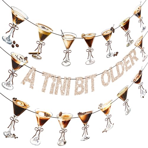 Espresso Martini Themed Birthday Decorations Glitter a Tini Bit Older Banner for Espresso Martini Birthday Party Decorations Espresso Martini Themed Birthday Decorations Glitter a Tini Bit Older Banner for Espresso Martini Birthday Party Decorations von C L cooper life