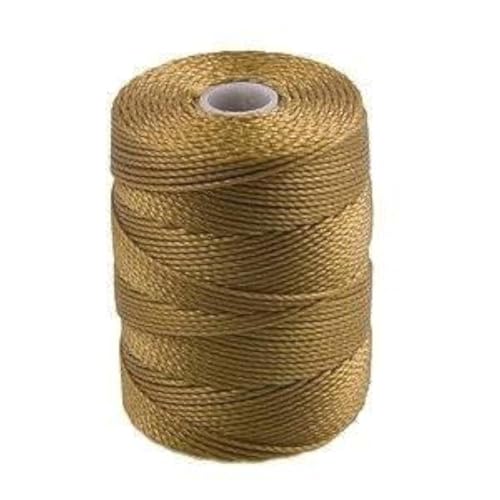 c-lon Bead Kordel, antik gold – 92 Yard Spule c-lon Bead Kordel, antik gold – 92 Yard Spule von C-Lon