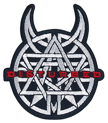 C&D Visionary Disturbed Amulett Patch, Schwarz, Rot, Weiß C&D Visionary Disturbed Amulett Patch, Schwarz, Rot, Weiß von C&D Visionary