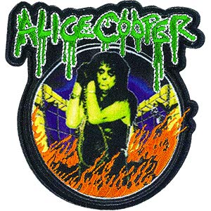 C&D Visionary P-5142 Patch Aufnäher Alice Cooper AC In Flames, mehrfarbig C&D Visionary P-5142 Patch Aufnäher Alice Cooper AC In Flames, mehrfarbig von C&D Visionary
