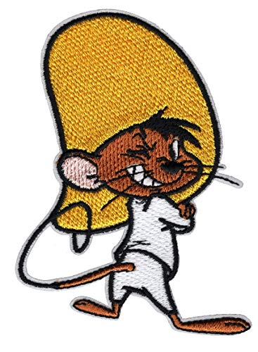 C&D Visionary P-LNT-0010 Patch Looney Tunes Aufnäher Speedy Gonzalez Wink, Mehrfarbig von C&D Visionary