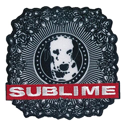 C&D Visionary Sublime Lou Hunde-Patch, schwarz, weiß, rot C&D Visionary Sublime Lou Hunde-Patch, schwarz, weiß, rot von C&D Visionary