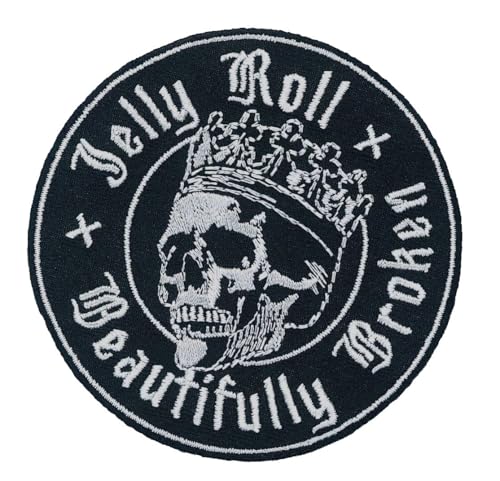 Jelly Roll Skull Seal Patch von C&D Visionary