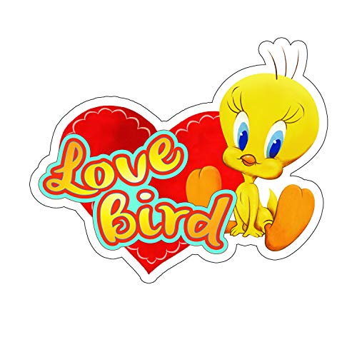 LOONEY TUNES TWEETY LOVE BIRD STICKER - Looney Tunes Love Bird Orignal Artwork STICKER - 4.38" x 5.3" LOONEY TUNES TWEETY LOVE BIRD STICKER - Looney Tunes Love Bird Orignal Artwork STICKER - 4.38" x 5.3" von C&D Visionary