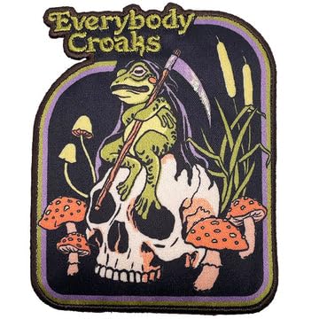 Steven Rhodes Everybody Croaks Patch Steven Rhodes Everybody Croaks Patch von C&D Visionary