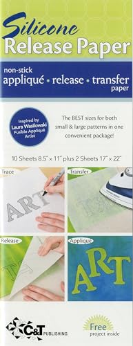 Silicone Release Paper: Non-Stick Applique * Release * Transfer Paper Silicone Release Paper: Non-Stick Applique * Release * Transfer Paper von C&T Publishing