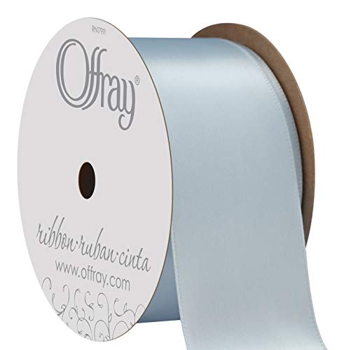 C.R. Gibson Offray Satinband, einseitig 1-1/2 Inch x 12 Feet hellblau von C.R. Gibson