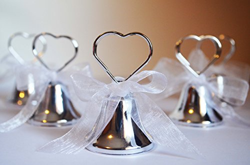 20 Stück Silber Küssen Glöckchen Kussglocke Gastgeschenk Namenskärtchen Hochzeit Tischkärtchen 20 Stück Silber Küssen Glöckchen Kussglocke Gastgeschenk Namenskärtchen Hochzeit Tischkärtchen von C.X.Y.