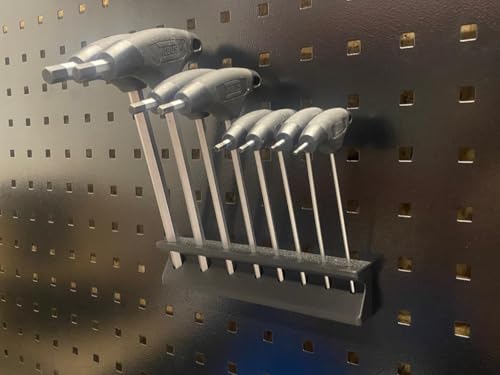 Tgriff Innensechskant und Torx Halterung für Güde - Gedore - ADB - Kraftwerk Lochwand Vierkantlochung 38 mm / 10 mm Lochwand Zubehör Tgriff Innensechskant und Torx Halterung für Güde - Gedore - ADB - Kraftwerk Lochwand Vierkantlochung 38 mm / 10 mm Lochwand Zubehör von C3E