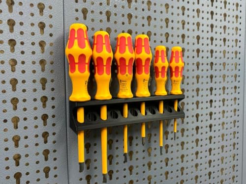 Zange Halterung passend für Küpper Lochwand und Eurolochung 45 mm Eurolochwand wie Tegometall Kreher und Ondis Systemhalter Lochwand Zubehör für Zangen (Schraubendreher) von C3E