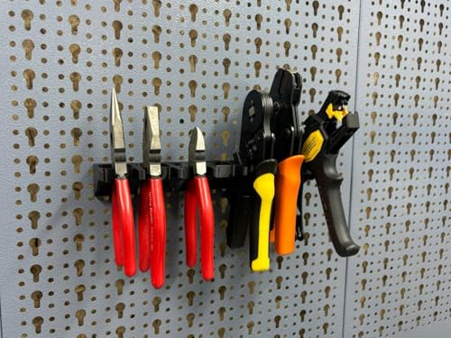 Zange Halterung passend für Küpper Lochwand und Eurolochung 45 mm Eurolochwand wie Tegometall Kreher und Ondis Systemhalter Lochwand Zubehör für Zangen (Zange 28) von C3E