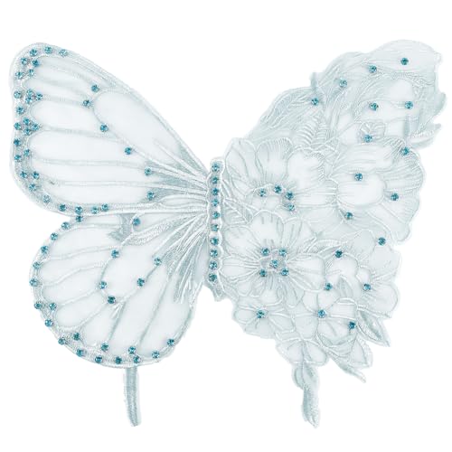 CABODYALS 1 Stück Spitzenapplikation Mit Schmetterlingsmotiv Groß Stickerei Zum Aufbügeln Grüne Perlen Strass Spitzenbesatz Zum Aufnähen Reparatur Applikationen Zum Nähen Herstellen von Kleidung Kleid CABODYALS 1 Stück Spitzenapplikation Mit Schmetterlingsmotiv Groß Stickerei Zum Aufbügeln Grüne Perlen Strass Spitzenbesatz Zum Aufnähen Reparatur Applikationen Zum Nähen Herstellen von Kleidung Kleid von CABODYALS