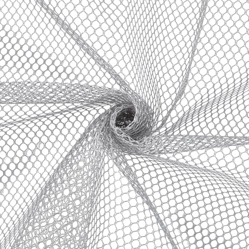 CABODYALS 1.5 m Lang 75cm Breit Grauer Netzstoff Meterware Atmungsaktiv Durchsichtig Polyester Weicher Handarbeitsstoff Zum Nähen Herstellen von Kleidung Accessoires Heimdekoration Einkaufstasche DIY CABODYALS 1.5 m Lang 75cm Breit Grauer Netzstoff Meterware Atmungsaktiv Durchsichtig Polyester Weicher Handarbeitsstoff Zum Nähen Herstellen von Kleidung Accessoires Heimdekoration Einkaufstasche DIY von CABODYALS