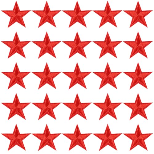 CABODYALS 100 Stück 3cm Rote 5 Sterne Aufbügler Kleine Pentagramm Stickerei Aufnäher Solide Mini Aufnäher Zum Aufnähen Reparatur Applikationen Aufnäher In Großpackung Zum Nähen Herstellen von Kleidung CABODYALS 100 Stück 3cm Rote 5 Sterne Aufbügler Kleine Pentagramm Stickerei Aufnäher Solide Mini Aufnäher Zum Aufnähen Reparatur Applikationen Aufnäher In Großpackung Zum Nähen Herstellen von Kleidung von CABODYALS