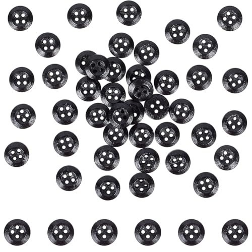 CABODYALS 100 Stück 4 Löcher 10mm Rund Flach Form Schwarz Holzknopf Klassisch Natürlich Klein Massiv Holz Nähknöpfe Großpackung Mit Box Zum Nähen Herstellung Basteln Kleidung Stricken Scrapbook Zubehö CABODYALS 100 Stück 4 Löcher 10mm Rund Flach Form Schwarz Holzknopf Klassisch Natürlich Klein Massiv Holz Nähknöpfe Großpackung Mit Box Zum Nähen Herstellung Basteln Kleidung Stricken Scrapbook Zubehö von CABODYALS