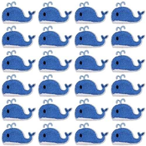 CABODYALS 100 Stück Bestickter Aufnäher In Blauwalform Zum Aufbügeln Ozeantier Aufnäher Süße Fischreparatur Zum Aufnähen Mini Cartoon Applikationen Großpackung Zum Nähen Basteln Kleidung Taschen Jack CABODYALS 100 Stück Bestickter Aufnäher In Blauwalform Zum Aufbügeln Ozeantier Aufnäher Süße Fischreparatur Zum Aufnähen Mini Cartoon Applikationen Großpackung Zum Nähen Basteln Kleidung Taschen Jack von CABODYALS