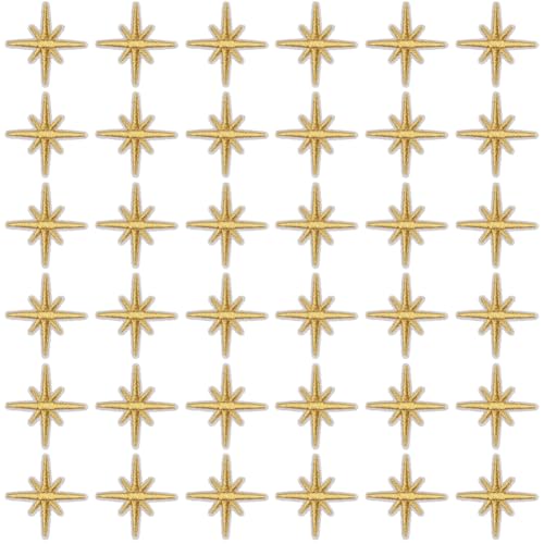 CABODYALS 100 Stück Goldener Stern Patches Bestickte Aufnäher Achtzackiger Bügelbild Glitzer Reparatur Sterne Glitzerstern Applikationen Aufnäher Zum Nähen Herstellen von Kleidung Jeans Hose Schuh CABODYALS 100 Stück Goldener Stern Patches Bestickte Aufnäher Achtzackiger Bügelbild Glitzer Reparatur Sterne Glitzerstern Applikationen Aufnäher Zum Nähen Herstellen von Kleidung Jeans Hose Schuh von CABODYALS