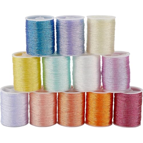 CABODYALS 12 Stück 19.69 Yards Allzweck Nähgarn Sortiment Großpackung Polyester Bunte Stickerei 6 Lagige Schnur Vielseitig Verwendbare Fäden Zum Nähen Basteln Handnähen Mit Der Maschine Reisen CABODYALS 12 Stück 19.69 Yards Allzweck Nähgarn Sortiment Großpackung Polyester Bunte Stickerei 6 Lagige Schnur Vielseitig Verwendbare Fäden Zum Nähen Basteln Handnähen Mit Der Maschine Reisen von CABODYALS