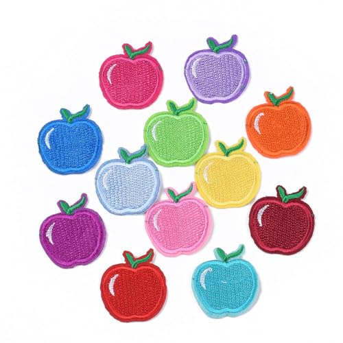 CABODYALS 120 Stück Äpfel Aufnäher Zum Aufbügeln Obst Applikation Süßer Cartoon Schulanfang Lehrer Gestickte Applikationen Aufnäher Aufkleber Für Kleidung Stoff Jacken Jeans Repara CABODYALS 120 Stück Äpfel Aufnäher Zum Aufbügeln Obst Applikation Süßer Cartoon Schulanfang Lehrer Gestickte Applikationen Aufnäher Aufkleber Für Kleidung Stoff Jacken Jeans Repara von CABODYALS